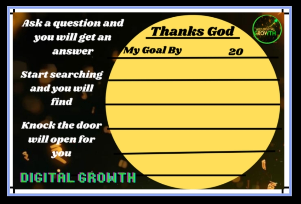 Goal Card